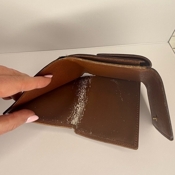 Auth Vintage Louis Vuitton Elise Wallet Monogram Brown - Vintage 1996 - Picture 9 of 13